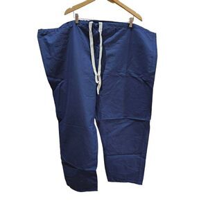 Medline 4XL scrub pants dark blue
